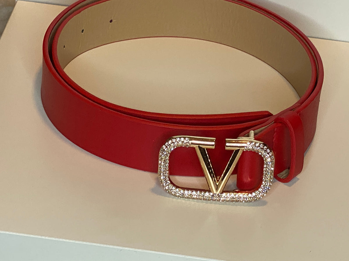 V Rhinestone Belt (FREE SHIPPING) – TStyleMerch