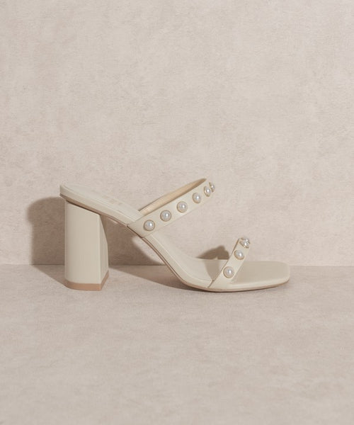 OASIS SOCIETY VICTORIA PEAL STRAP HEELS